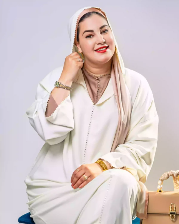 ⁦"جلابة راقية بخدمة الراندة أناقة العروس وروح العمرة"⁩ - الصورة ⁦6⁩