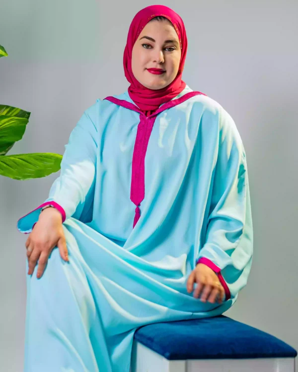 ⁦"الأناقة المغربية بتصميم أوفرسايز يناسب كل المقاسات"⁩ - الصورة ⁦4⁩
