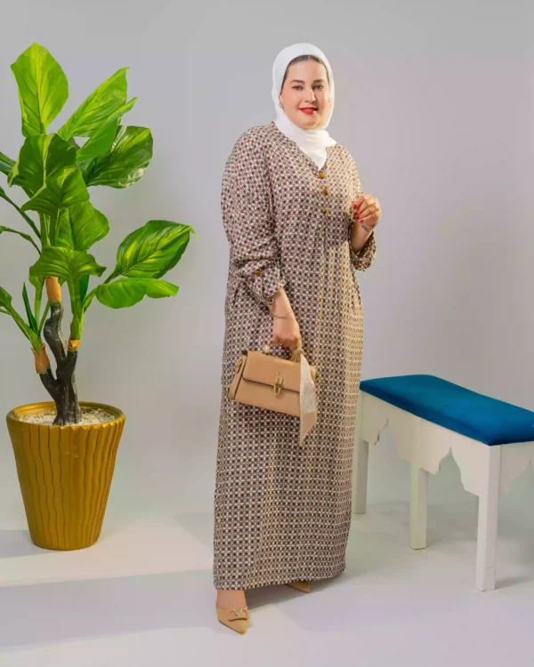 ⁦كسيوة صيفية مستورة وأنيقة Robe⁩ - الصورة ⁦4⁩