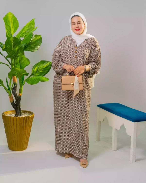 ⁦كسيوة صيفية مستورة وأنيقة Robe⁩ - الصورة ⁦5⁩