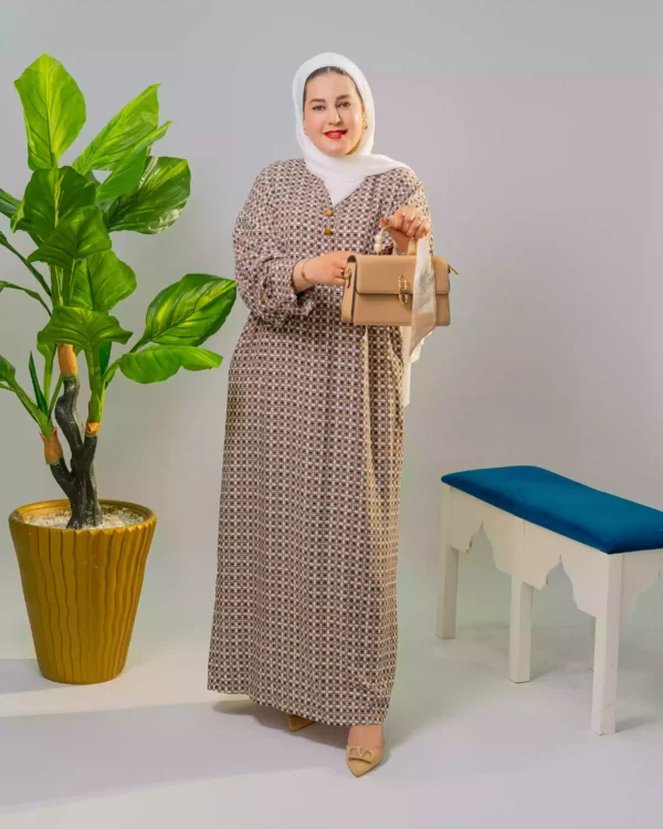 ⁦كسيوة صيفية مستورة وأنيقة Robe⁩ - الصورة ⁦7⁩