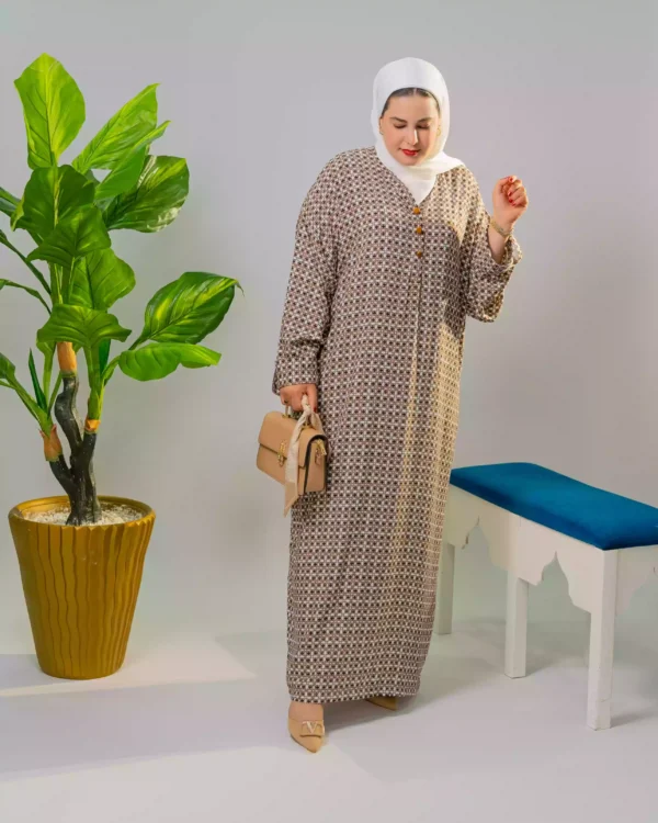 ⁦كسيوة صيفية مستورة وأنيقة Robe⁩ - الصورة ⁦2⁩