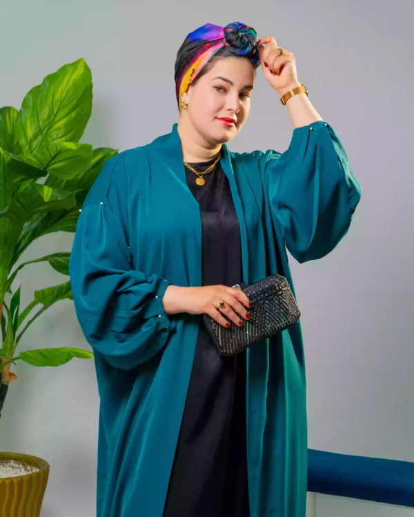 ⁦كيمونو صيفي ملكي لجميع مناسباتك LAYAL⁩ - الصورة ⁦9⁩