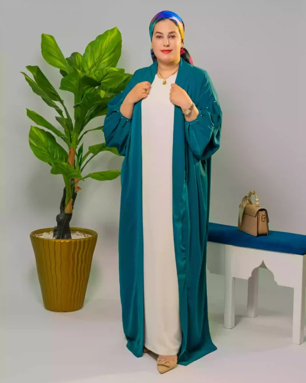 ⁦كيمونو صيفي ملكي لجميع مناسباتك LAYAL⁩ - الصورة ⁦6⁩