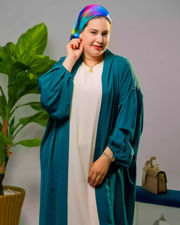 ⁦كيمونو صيفي ملكي لجميع مناسباتك LAYAL⁩ - الصورة ⁦4⁩