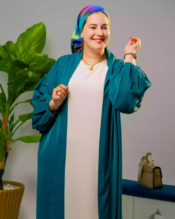 ⁦كيمونو صيفي ملكي لجميع مناسباتك LAYAL⁩ - الصورة ⁦5⁩