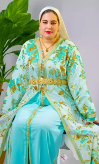 تكشيطة مغربية فاخرة بتوب تليجة