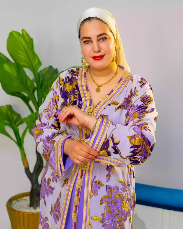 ⁦تكشيطة مغربية فاخرة بتوب تليجة⁩ - الصورة ⁦3⁩