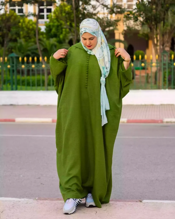 ⁦جلابة مودرن لمسة تقليدية بروح عصرية⁩ - الصورة ⁦9⁩