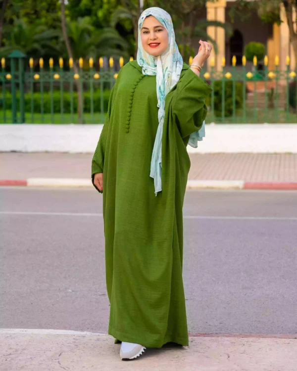 ⁦جلابة مودرن لمسة تقليدية بروح عصرية⁩ - الصورة ⁦8⁩