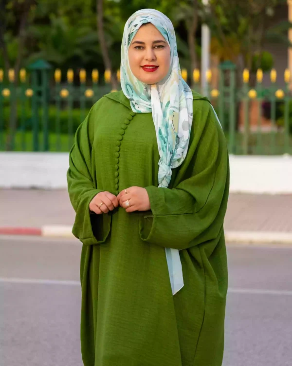⁦جلابة مودرن لمسة تقليدية بروح عصرية⁩ - الصورة ⁦7⁩