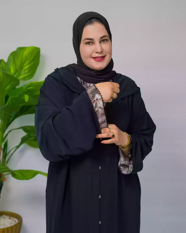 ⁦جلابة الحية أناقة مغربية تواكب العصر⁩ - الصورة ⁦7⁩