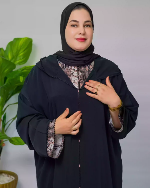 ⁦جلابة الحية أناقة مغربية تواكب العصر⁩ - الصورة ⁦6⁩