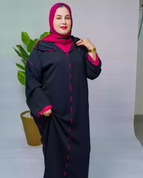 ⁦"جلابة دوبياس  مخزانية بخدمة الراندة فخامة التقاليد⁩ - الصورة ⁦6⁩