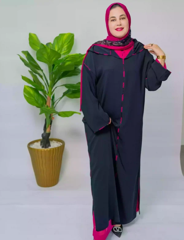 "جلابة دوبياس  مخزانية بخدمة الراندة فخامة التقاليد