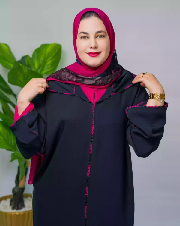 ⁦"جلابة دوبياس  مخزانية بخدمة الراندة فخامة التقاليد⁩ - الصورة ⁦5⁩