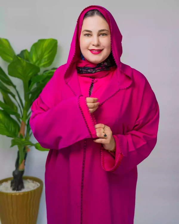 ⁦جلابة فاخرة من قطعتين للمناسبات والأعراس⁩ - الصورة ⁦8⁩