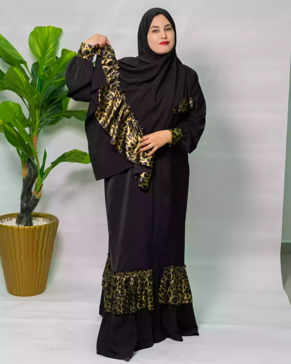 ⁦"عباية مغربية كريب بتايكر أناقة الأصالة بلمسة عصرية"⁩ - الصورة ⁦8⁩