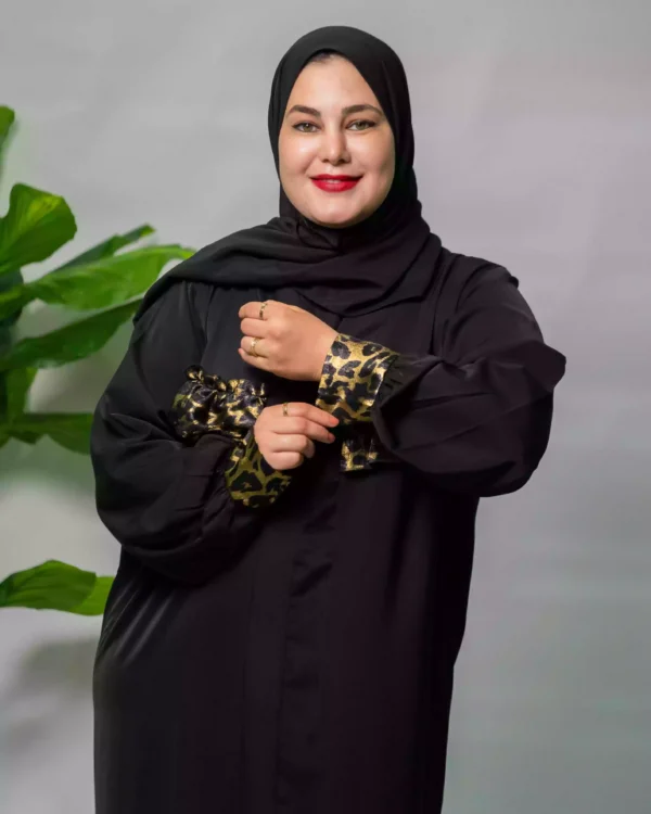⁦"عباية مغربية كريب بتايكر أناقة الأصالة بلمسة عصرية"⁩ - الصورة ⁦6⁩