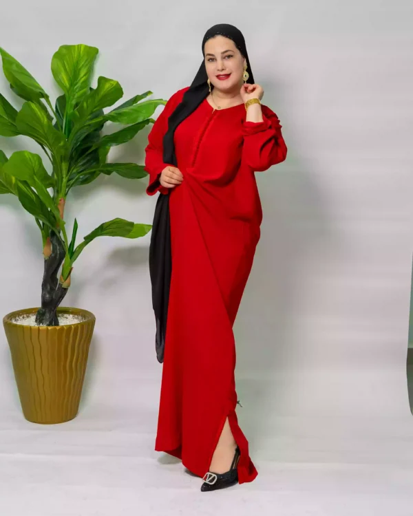 ⁦"قفطان مغربي ملكي بإطلالة تقليدية راقية"⁩ - الصورة ⁦7⁩